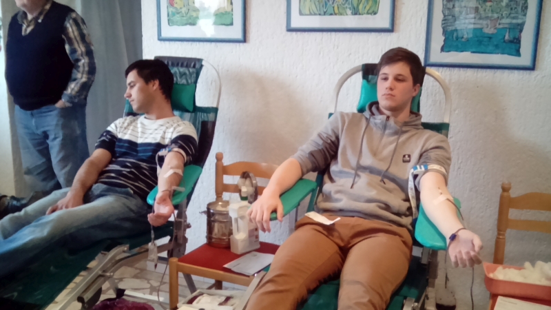 Održana prva akcija dobrovoljnog darivanja krvi