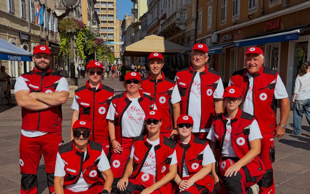 Predstavnici Društva Crvenog križa Primorsko-goranske županije sudjelovali u svečanom mimohodu