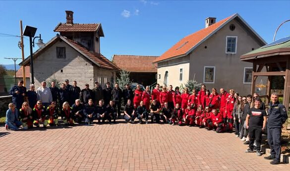 Pokazna vježba civilne zaštite u Brod Moravicama