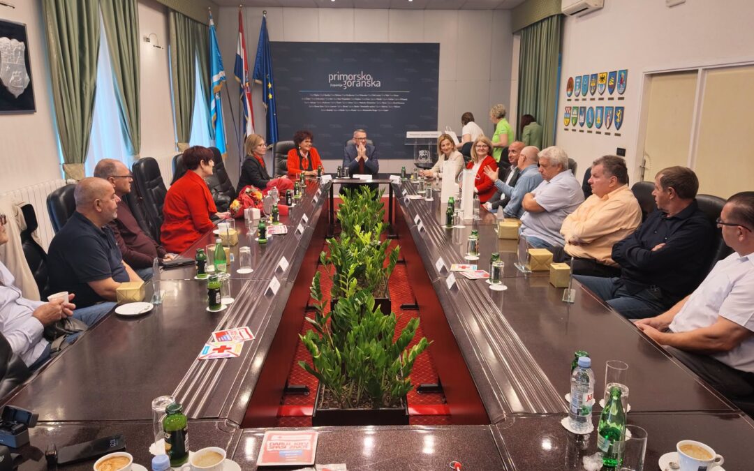 Prijem za jubilarne darivatelje krvi u Primorsko-goranskoj županiji